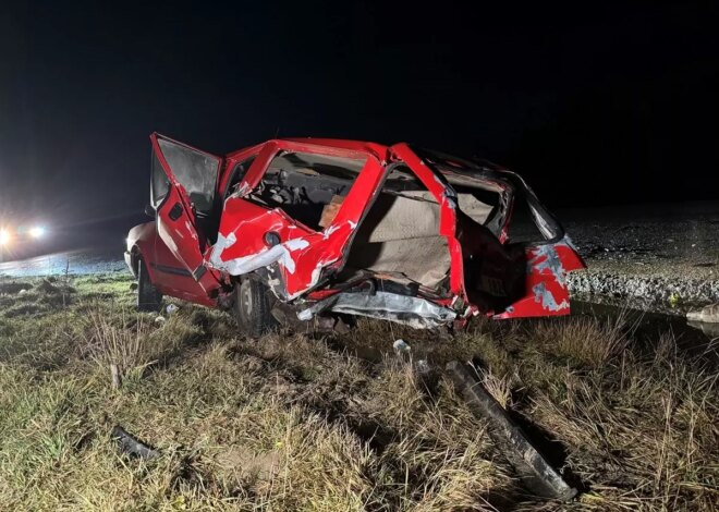 Kastamonu’da Trafik Kazası: 1 Ölü, 2 Yaralı